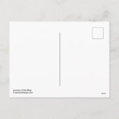 Carte de vœux de Noël Le voyage des Mages (Dos)