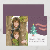 Carte de vœux de Noël MCH 2016 (Devant / Derrière)