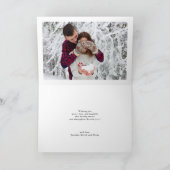 Carte de vœux de Noël Merry & Bright (Intérieur)
