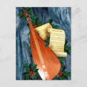 Carte de vœux de Noël musicale (Devant)