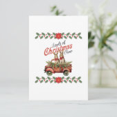 Carte de voeux de Noël n° 47 (Debout devant)