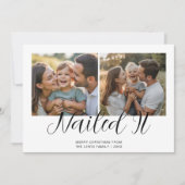 Carte de vœux de Noël Nailed It Famille (Devant)