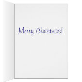 Carte de voeux de Noël Nutcracker (Intérieur (Droit))