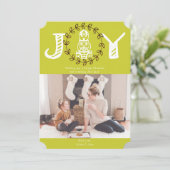 Carte de vœux de Noël Nutcracker Joy (Debout devant)