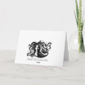 Carte de voeux de Noël Panda (Dos)