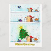 Carte de vœux de Noël par Nicole Janes (Devant)