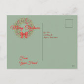 Carte de voeux de Noël patriotique WWI (Dos)