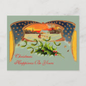 Carte de voeux de Noël patriotique WWI (Devant)