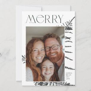 Carte de vœux de Noël photo