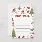 Carte de vœux de Noël pour anniversaire en capsule (Devant)