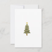 Carte de vœux de Noël pour anniversaire en capsule (Dos)