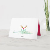 Carte de vœux de Noël pour chaque jour (Dos)