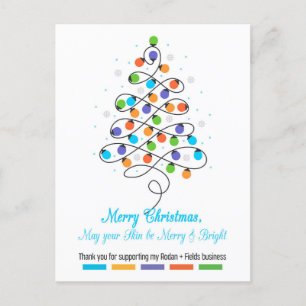 Carte de vœux de Noël pour consultants RandF