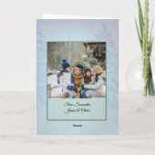 Carte de vœux de Noël pour Maman et Papa (Dos)