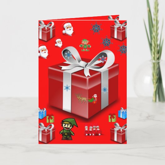 Carte de voeux de Noël pour tous les enfants (Devant)