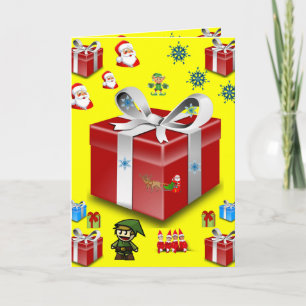 Carte de voeux de Noël pour tous les enfants