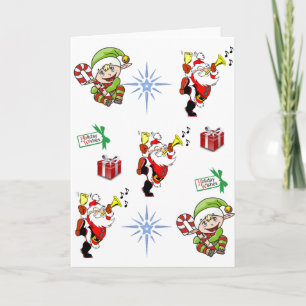 Carte de voeux de Noël pour tous les enfants