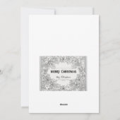 Carte de voeux de Noël pour une saison de joie (Dos)