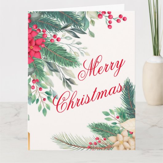 Carte de voeux de Noël "Puisse la joie de Jésus" (Devant)