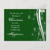 Carte de voeux de Noël Rudolf (Dos)