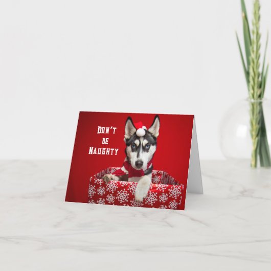 Carte de vœux de Noël sans radotage (Devant)