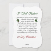 Carte de voeux de Noël Schnauzer miniature (Dos)