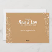 Carte de voeux de Noël Seashell (Dos)