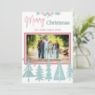 Carte de voeux de Noël simple