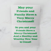 Carte de voeux de Noël Snowy Creek (Intérieur)