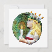 Carte de vœux de Noël St. Lucia Round 2013 JL Biel (Devant)