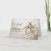 Carte de voeux de Noël - Thème musical (Devant)