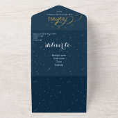 Carte de voeux de Noël triplée (Dehors)