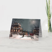 Carte de voeux de Noël victorienne (Devant)