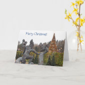 Carte de voeux de Noël Viking Era cool ! (Fleur jaune)