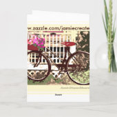 Carte de voeux de note blanche (Dos)