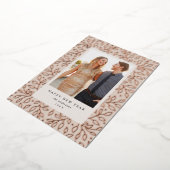 Carte de vœux de Nouvel An avec papier métallisé f (Rotation)