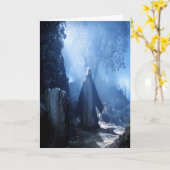 Carte de voeux de nuit de Jésus (Fleur jaune)