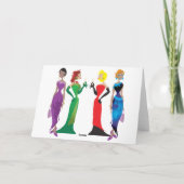 Carte de voeux de nuit pour dames (Dos)