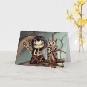 Carte de voeux de "Owlyn" (Fleur jaune)