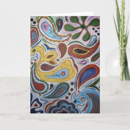 Carte de voeux de Paisley (Devant)