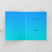 Carte de voeux de paix hippie (Intérieur)