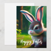 Carte de vœux de Pâques (Devant / Derrière)