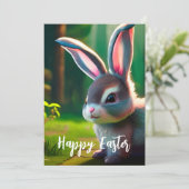 Carte de vœux de Pâques (Debout devant)