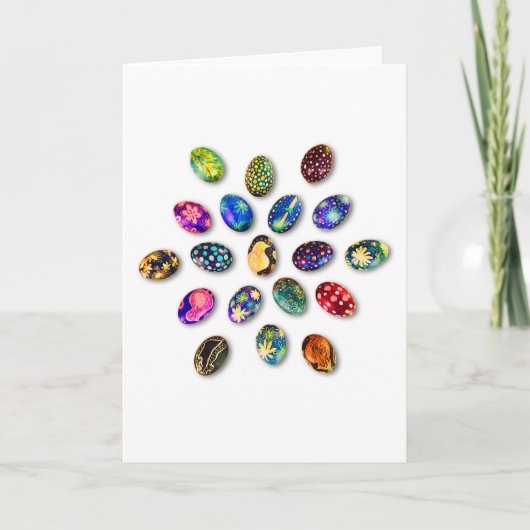 Carte de voeux de Pâques (Devant)