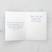 Carte de voeux de Pâques (Intérieur)