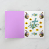 Carte de voeux de Pâques (Intérieur)