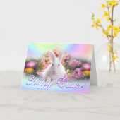 Carte de vœux de Pâques (Fleur jaune)