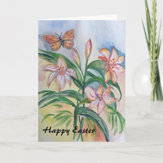 Carte de voeux de Pâques (Devant)