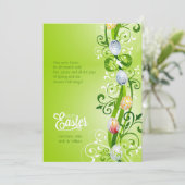 Carte de voeux de Pâques (Debout devant)