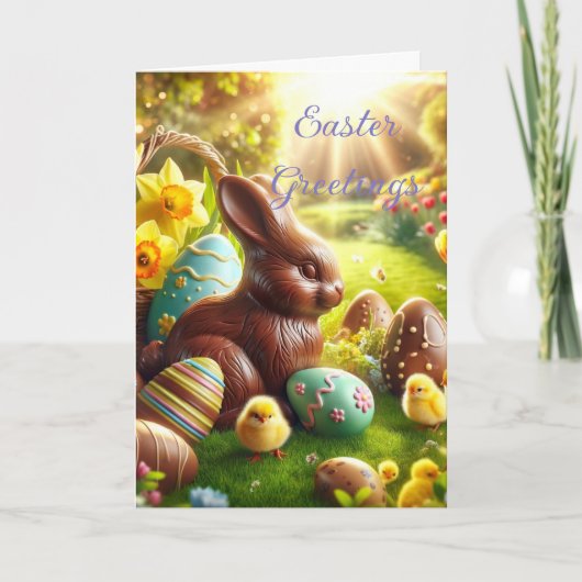 Carte de voeux de Pâques (Devant)